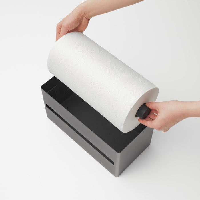 Yamazaki Keukenrolhouder - Rin - Zwart