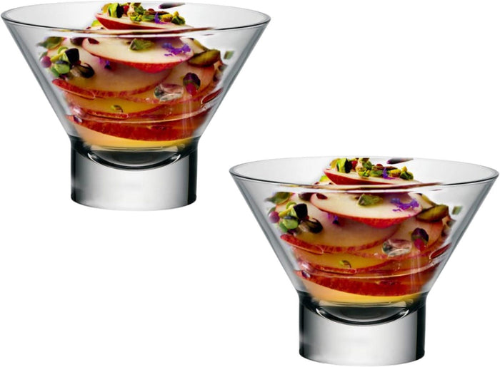 Bormioli Rocco IJscoupes - Sorbetglazen - Ypsilion - 375 ml - 2 stuks