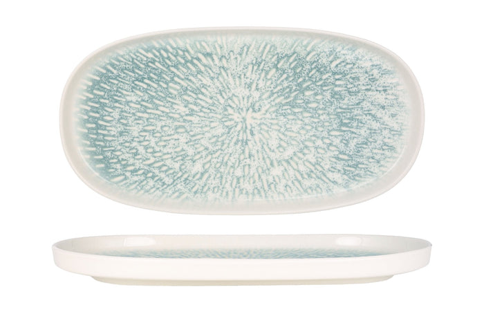 Rinart Serveerschaal - Asel - Porselein - 32x18 cm - set van 2