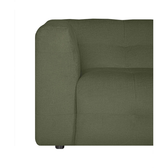 by fonQ Mush 3-zitsbank - Chenille - Groen