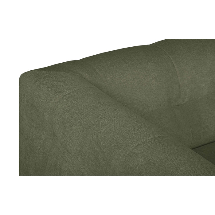 by fonQ Mush 3-zitsbank - Chenille - Groen