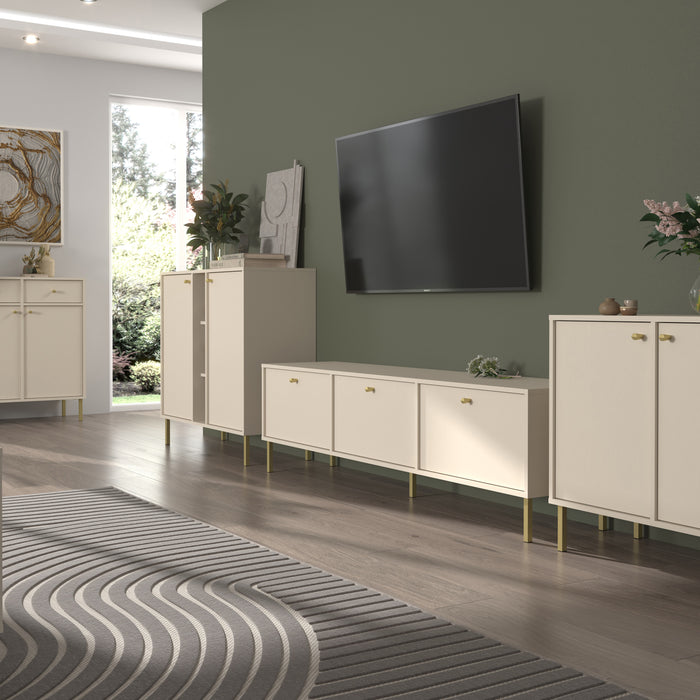 by fonQ Luvra Dressoir 2-deurs - Zand