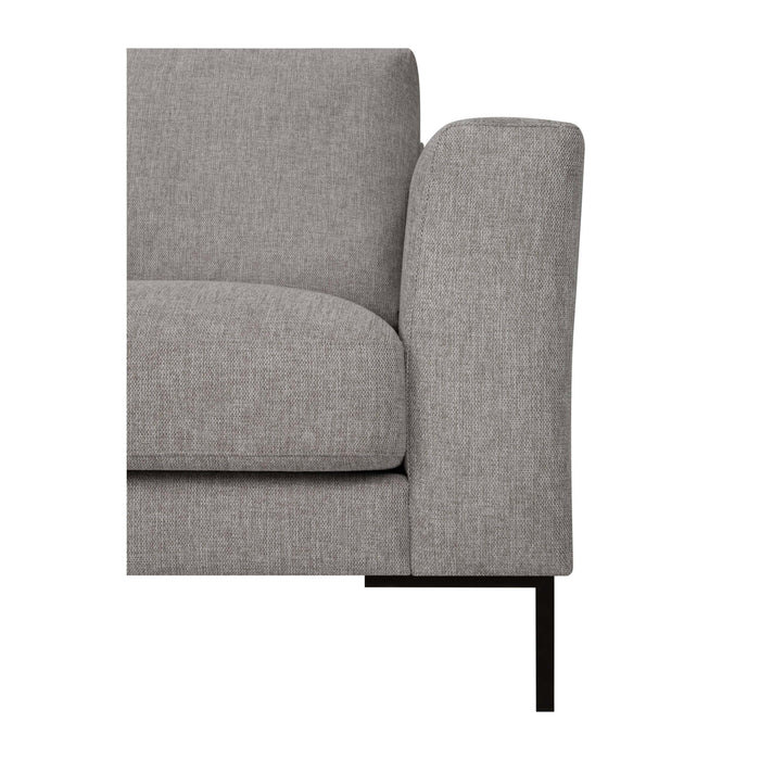 by fonQ Cirro U-bank Links - Lichtgrijs