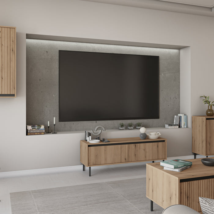 by fonQ Ovara Tv-meubel B 140 cm - 2 Lades