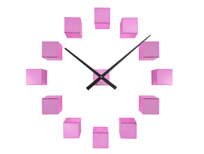 Karlsson - Wall Clock DIY Cubic Metallic
