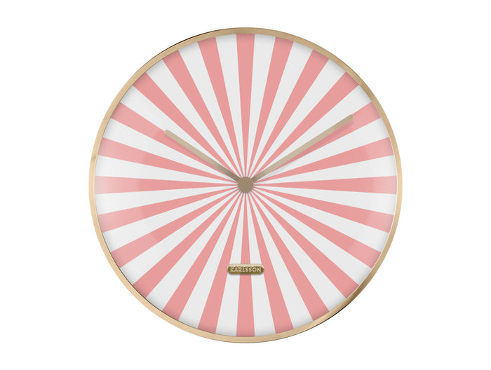 Karlsson - Wall Clock Candy Swirl Dome