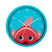 Karlsson - Wall Clock Peekaboo Goldfish