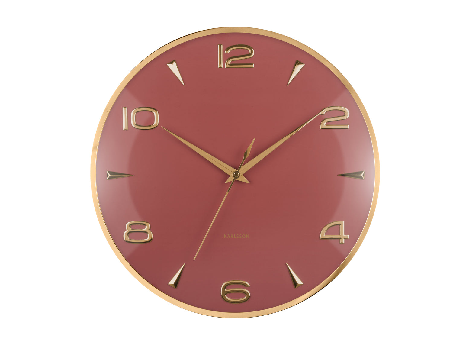 Karlsson - Wall Clock Sienna Glow