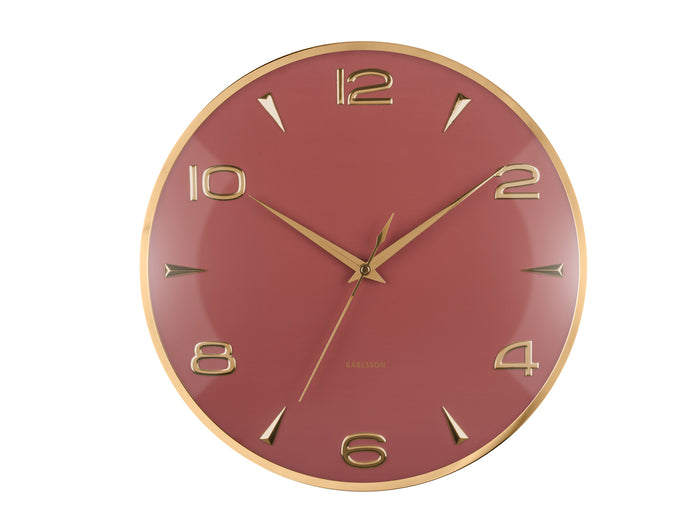 Karlsson - Wall Clock Sienna Glow