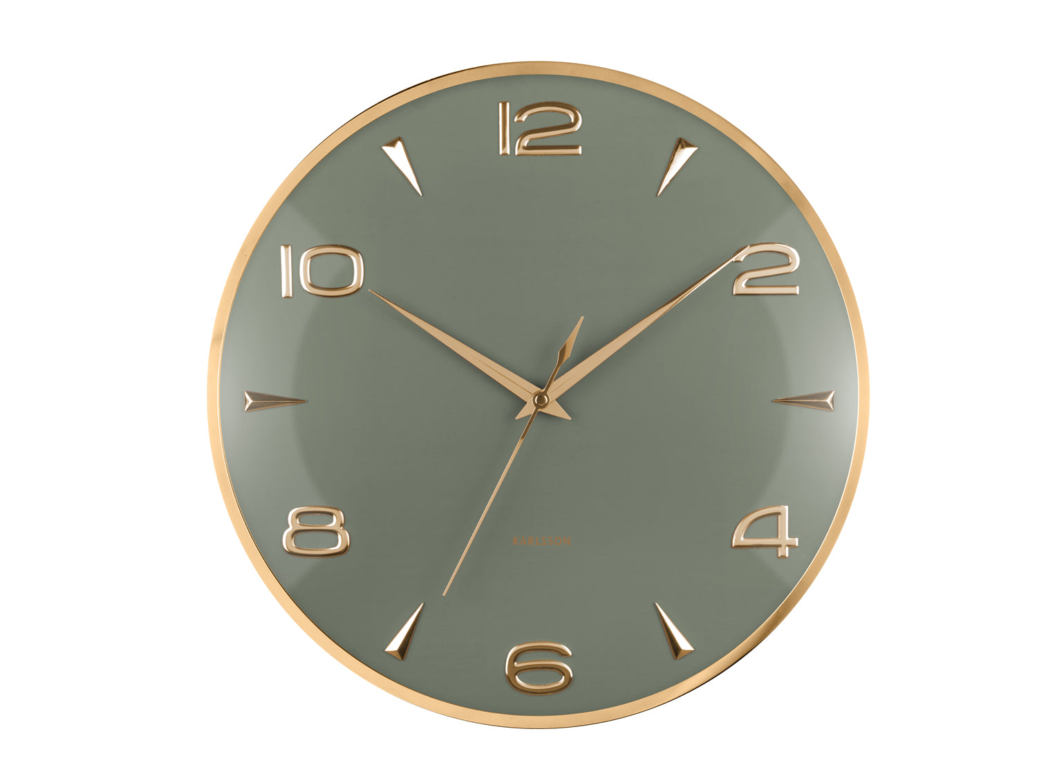 Karlsson - Wall Clock Sienna Glow