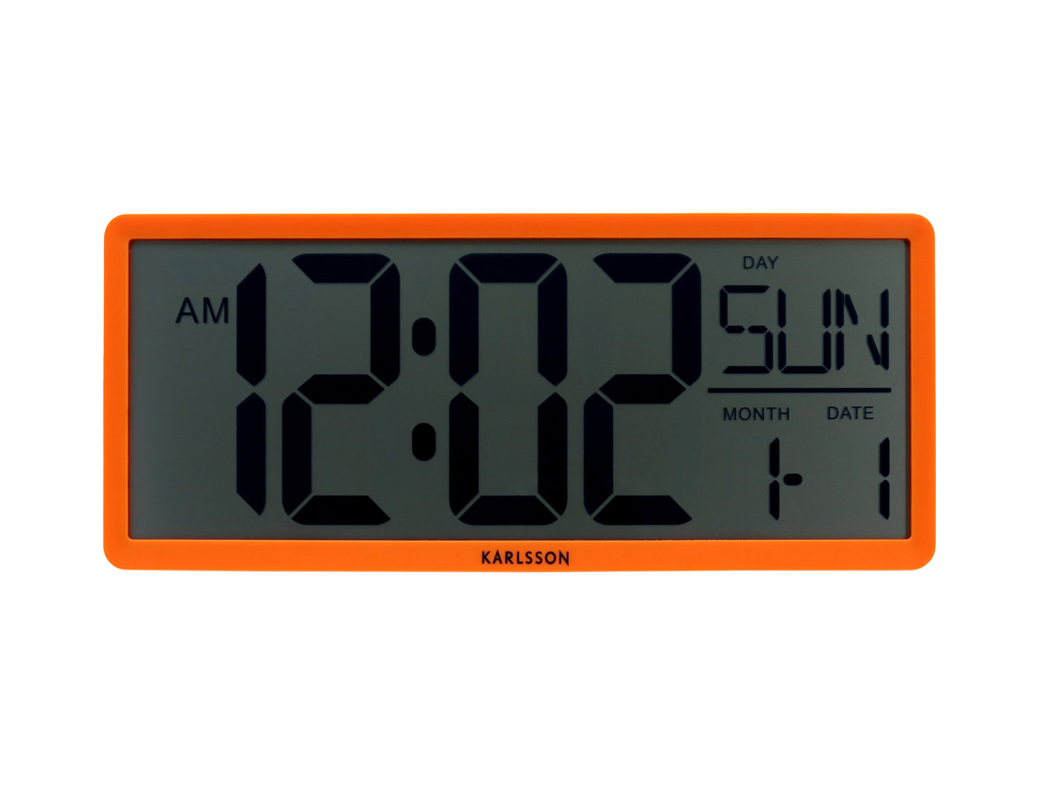 Karlsson - Wall|Table Clock Retro LCD