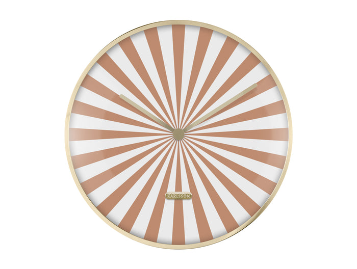Karlsson - Wall Clock Candy Swirl Dome