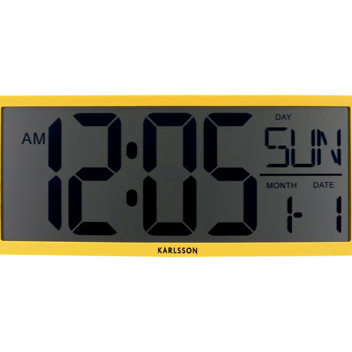 Karlsson - Wall|Table Clock Retro LCD