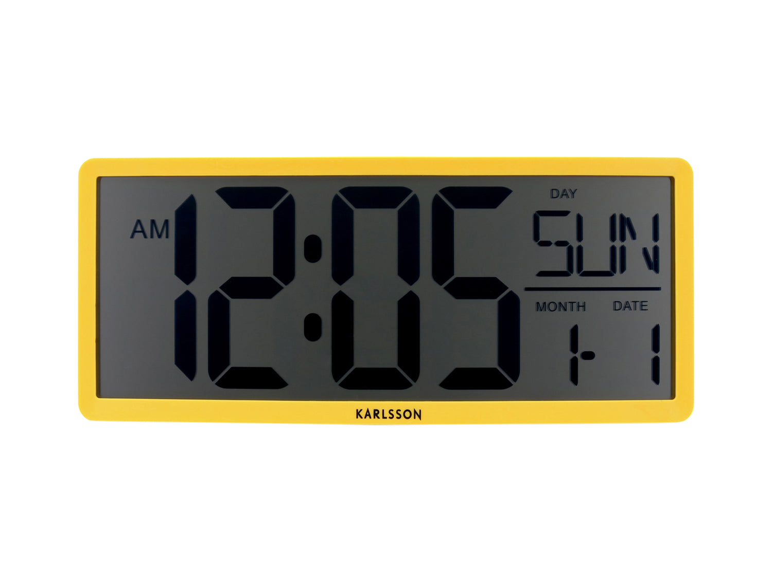 Karlsson - Wall|Table Clock Retro LCD