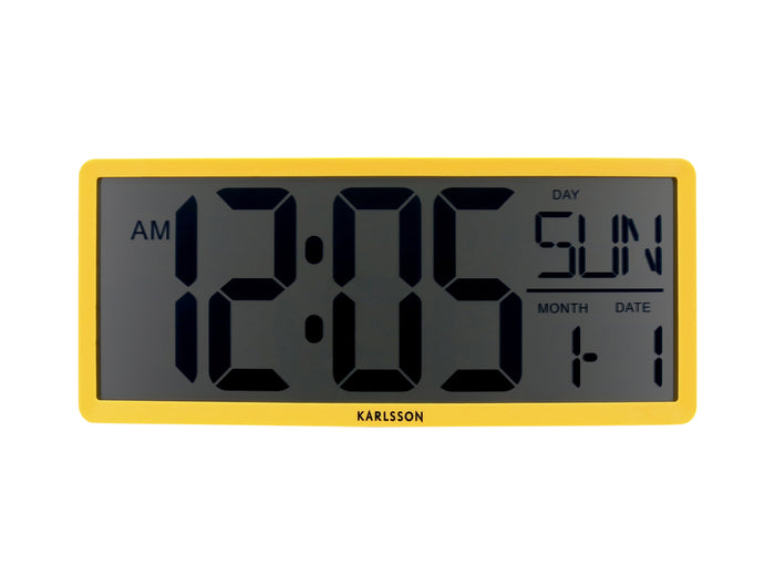 Karlsson - Wall|Table Clock Retro LCD