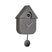 Karlsson - Wall Clock Modern Cuckoo Metallic