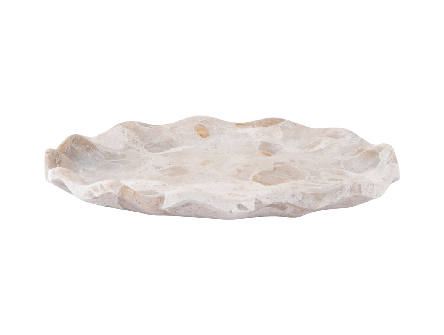 present time - Tray Waved Oval Small