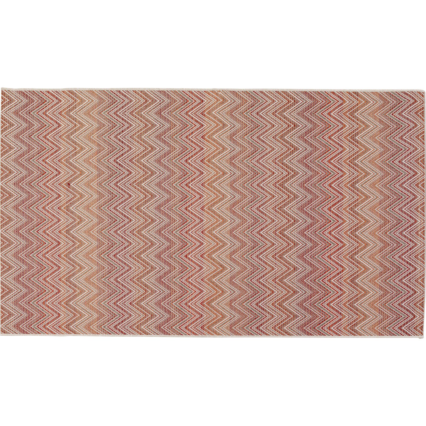 Vloerkleed Zigzag rood 230x160cm Kare Design