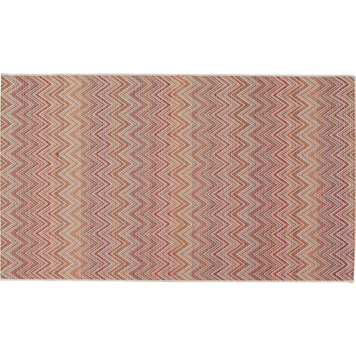 Vloerkleed Zigzag rood 230x160cm Kare Design