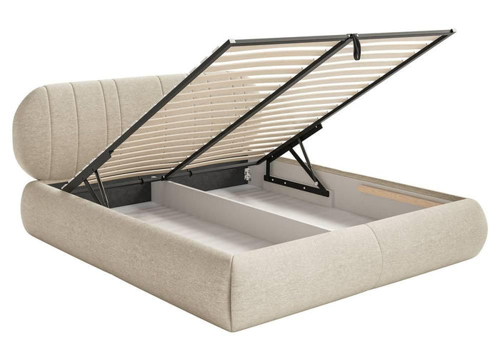 NADUVI Collection Bedframe Savan 180 x 200 cm met opbergvak