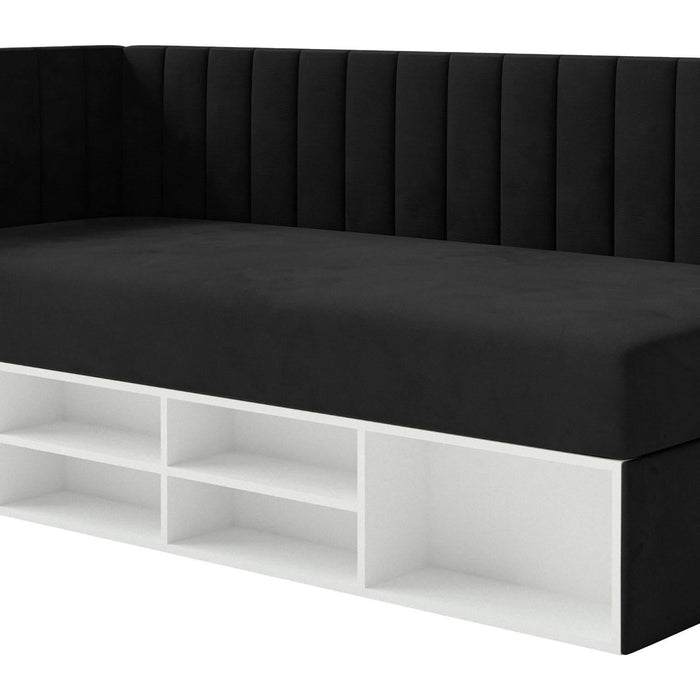 NADUVI Collection Jeugdbed Dickins rechts opbergvak