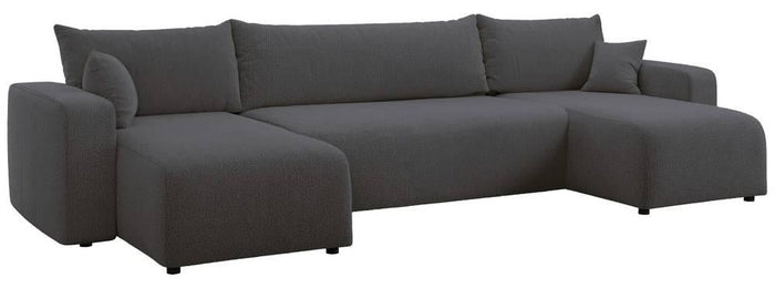 NADUVI Collection U-slaapbank Rosco bouclé