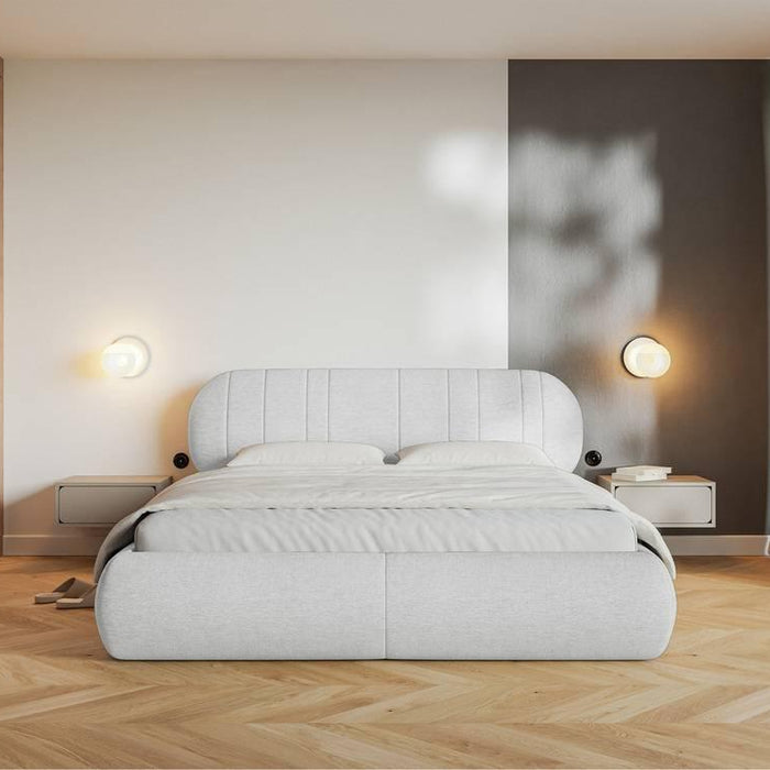 NADUVI Collection Bedframe Savan 180 x 200 cm met opbergvak