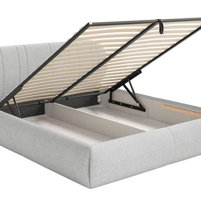 NADUVI Collection Bedframe Savan 180 x 200 cm met opbergvak