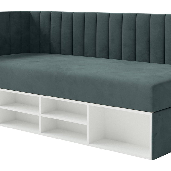 NADUVI Collection Jeugdbed Dickins rechts opbergvak