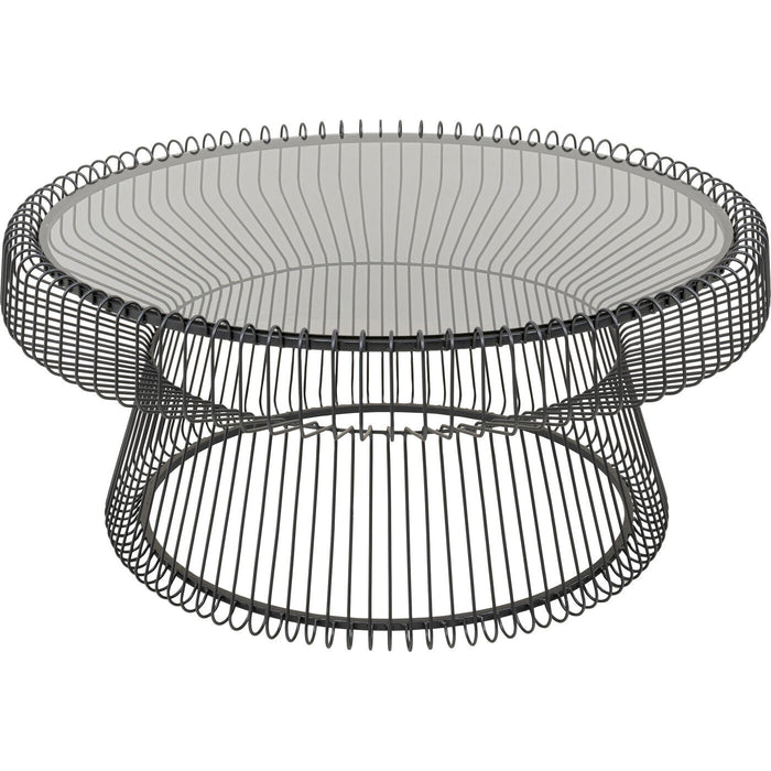 Salontafel Lisboa Ø86cm zwart Kare Design