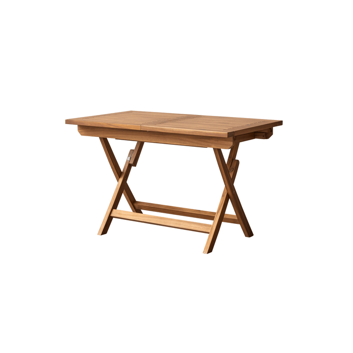 Tikamoon - Tuinklaptafel van massief acaciahout uitschuifbaar 4|6 p.