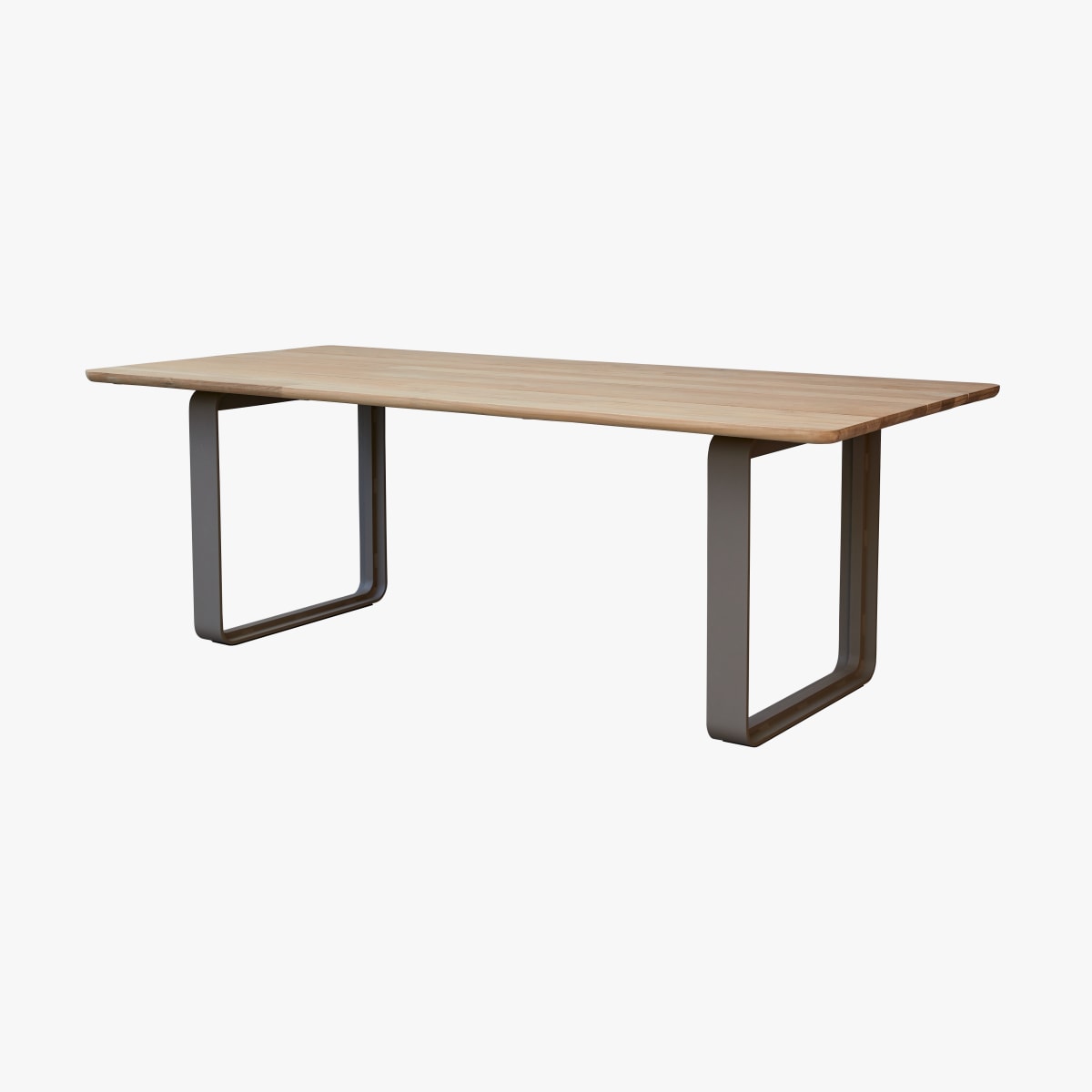 Tikamoon - Tuintafel massief gerecycled teakhout aluminium 6|8 pers.