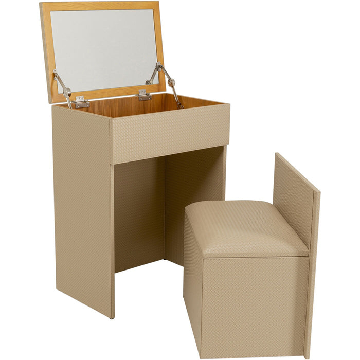 Kare Design Venezia make-up tafel en kruk koffer