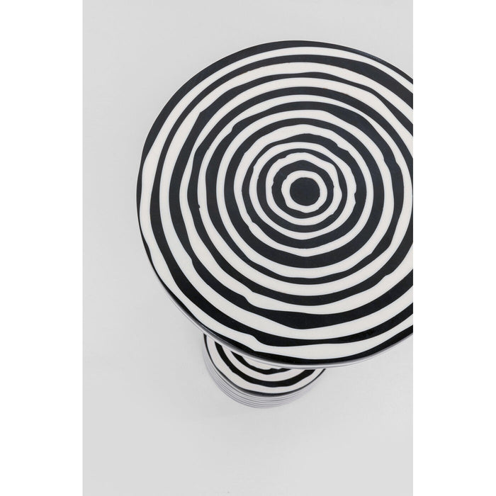 Kare Design Domero Swirl bijzettafel - 25cm