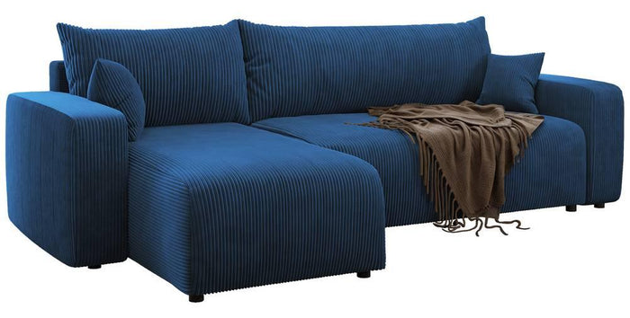 NADUVI Collection Hoekslaapbank Rosco links|rechts ribstof