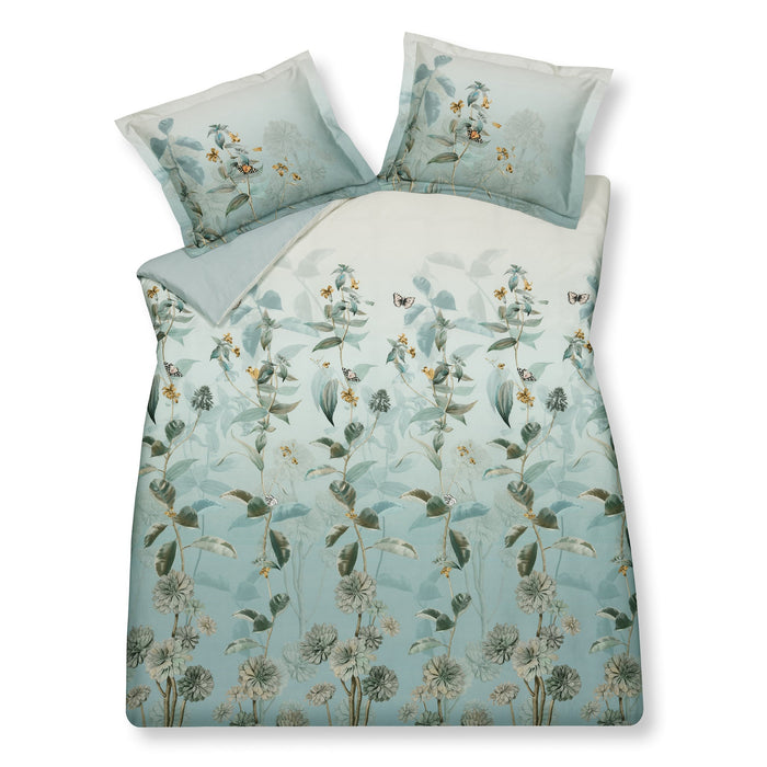 Dekbedovertrek Willpower Light Green | 200 cm x 200 cm | Groen | Blauw