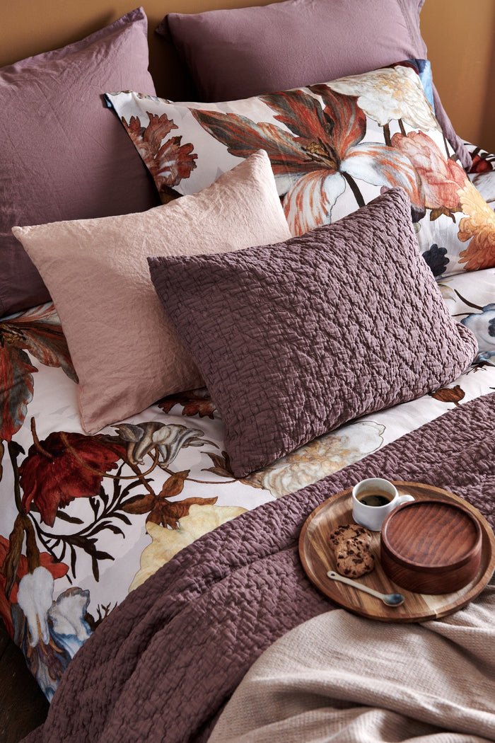 Pure Sprei Brownie | 180 x 260 cm | Bruin | Katoen