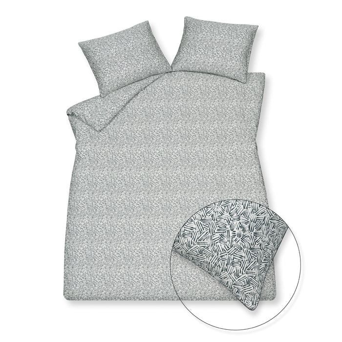 Dekbedovertrek Home Oceanview | 240 cm x 240 cm | Wit | Blauw