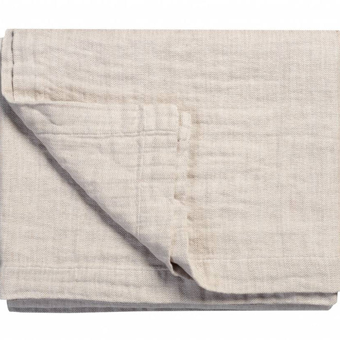 Pure | 180 x 260 cm | Beige | Katoen | Linnen