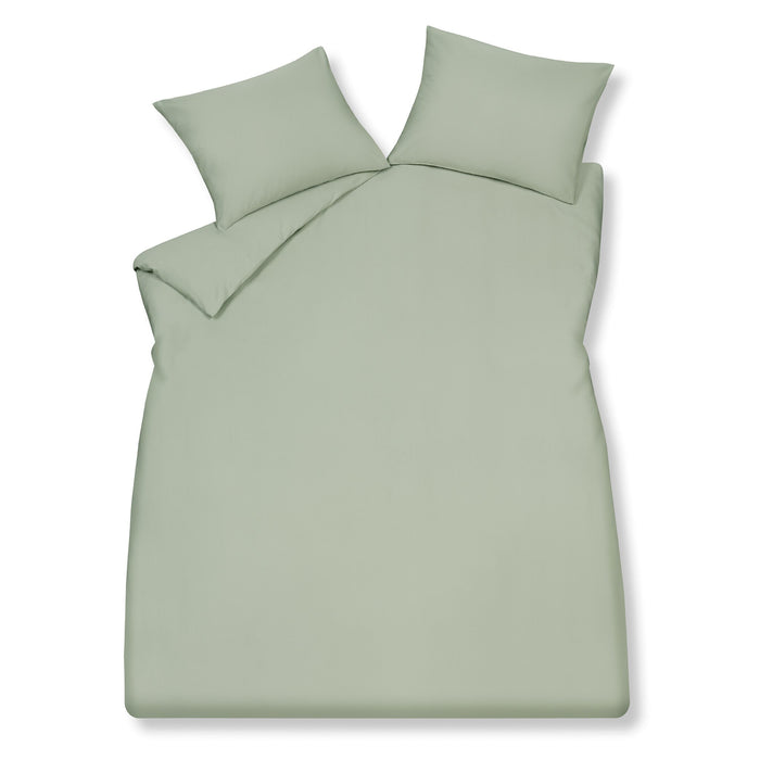 Dekbedovertrek Home 98 Smoke Green | 240 x 200|220 cm | Groen