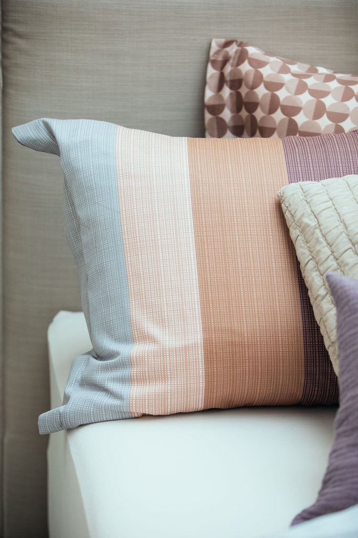 Dekbedovertrek Relax Moonscape | 240 x 200|220 cm | Bruin | Paars