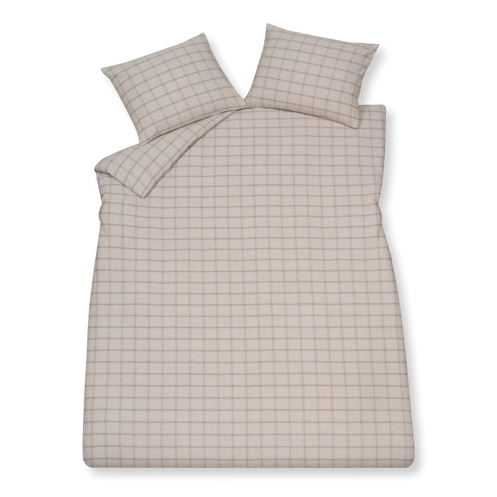 Dekbedovertrek Bergen Multi | 240 x 200|220 cm | Grijs | Roze