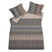 Dekbedovertrek Wander Off | Zwart | Beige | Bruin | Satijnkatoen