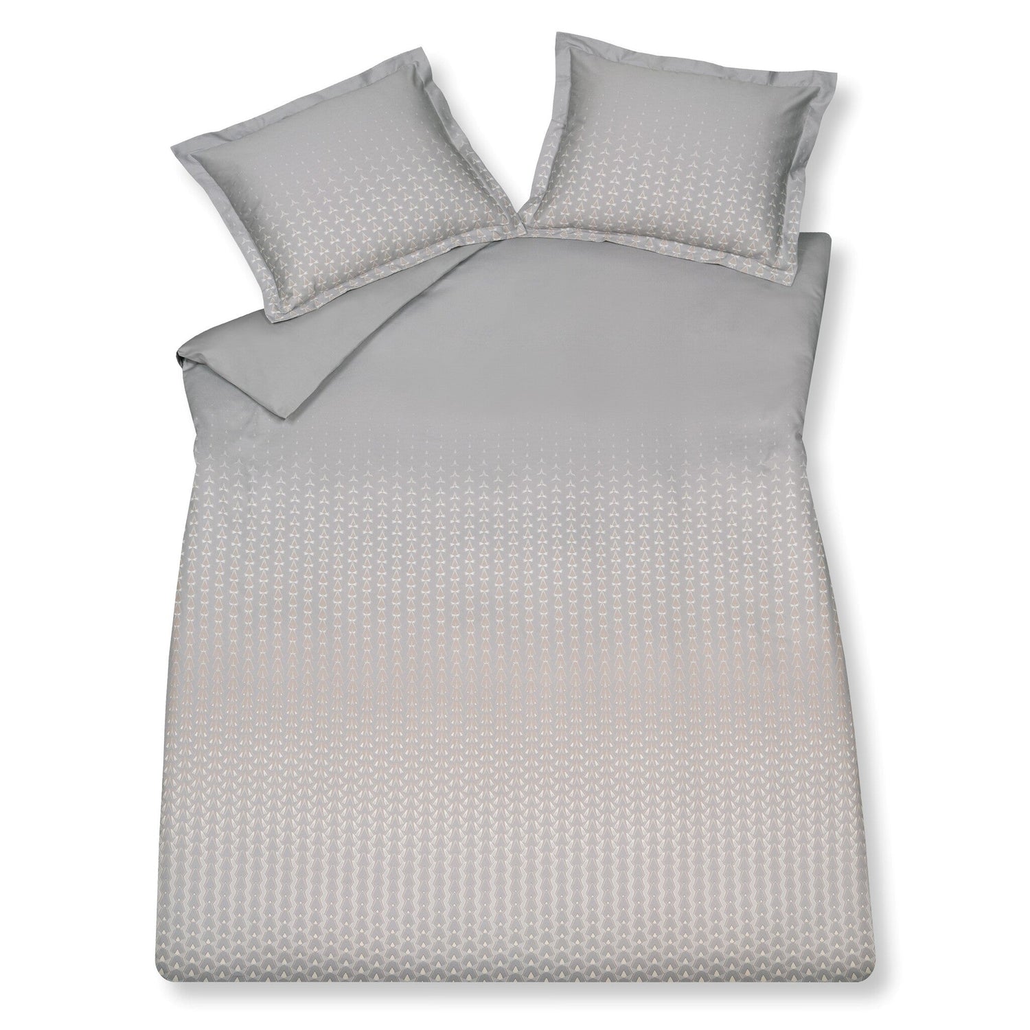 Dekbedovertrek Meditate Grey | Grijs | Satijnkatoen