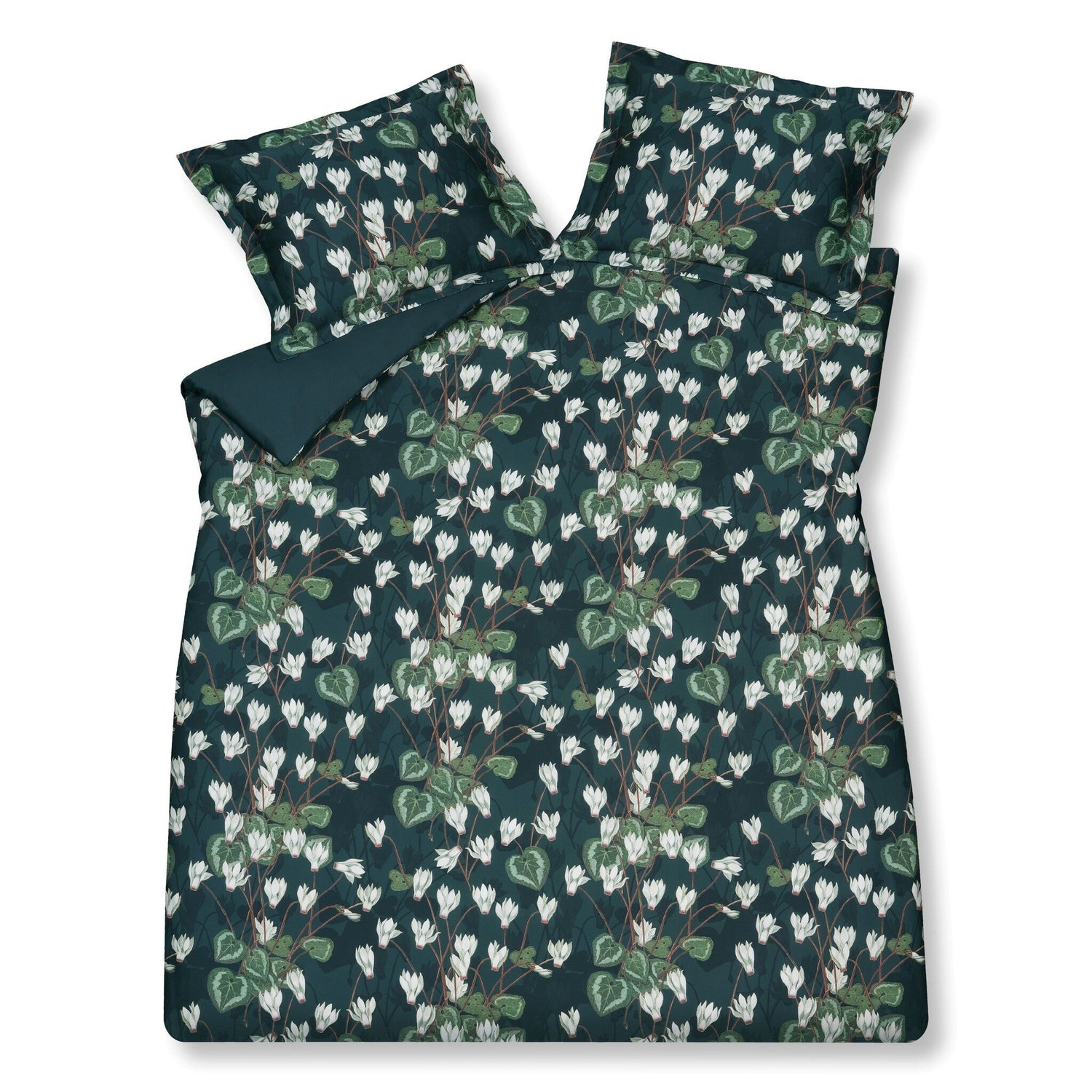 Dekbedovertrek Green Fever Blue Ink | 240 x 200|220 cm | Groen | Blauw