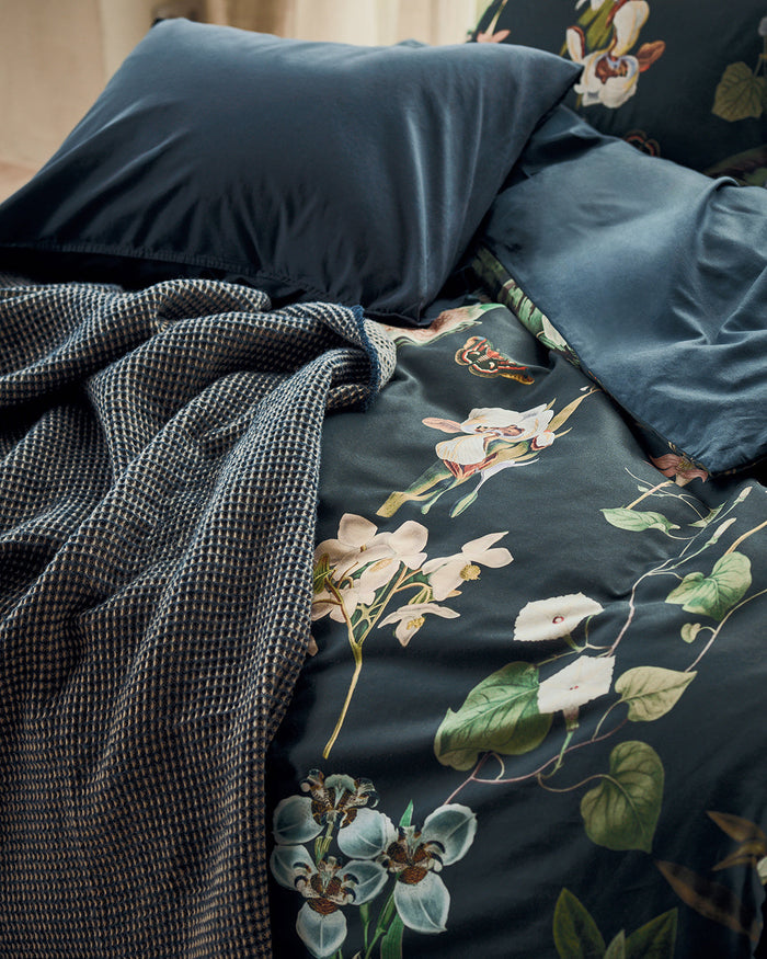 Dekbedovertrek Green Fever Blue Ink | 240 x 200|220 cm | Groen | Blauw