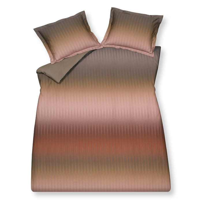 Dekbedovertrek Awake Multi | 140 x 200|220 cm | Bruin | Rood