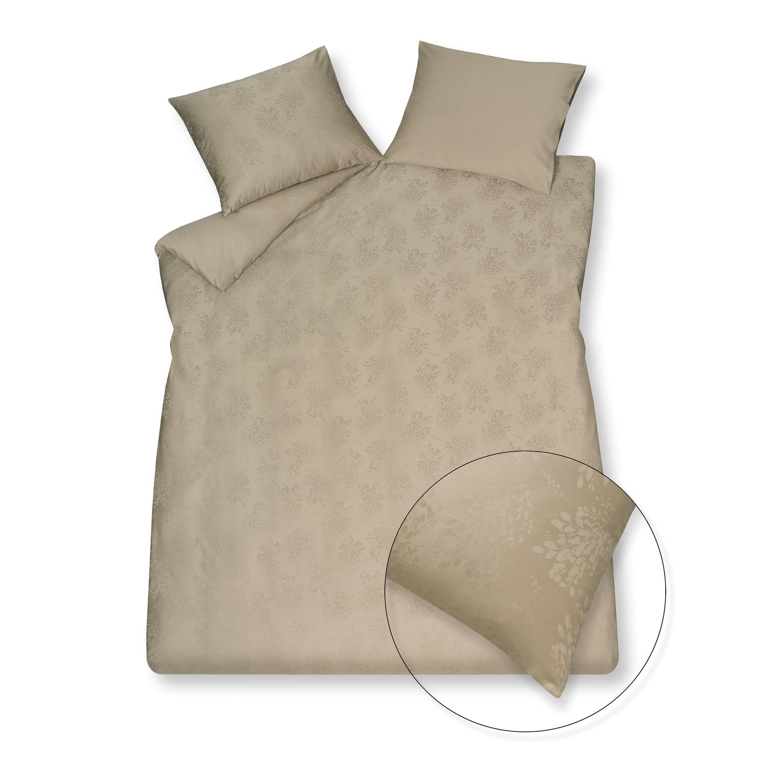 Dekbedovertrek Purity Sienna Linen | 200 x 200|220 cm | Beige | Bruin