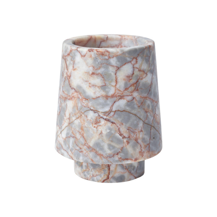 Orion Beker Almond | Grijs | Beige | Roze | Natuursteen