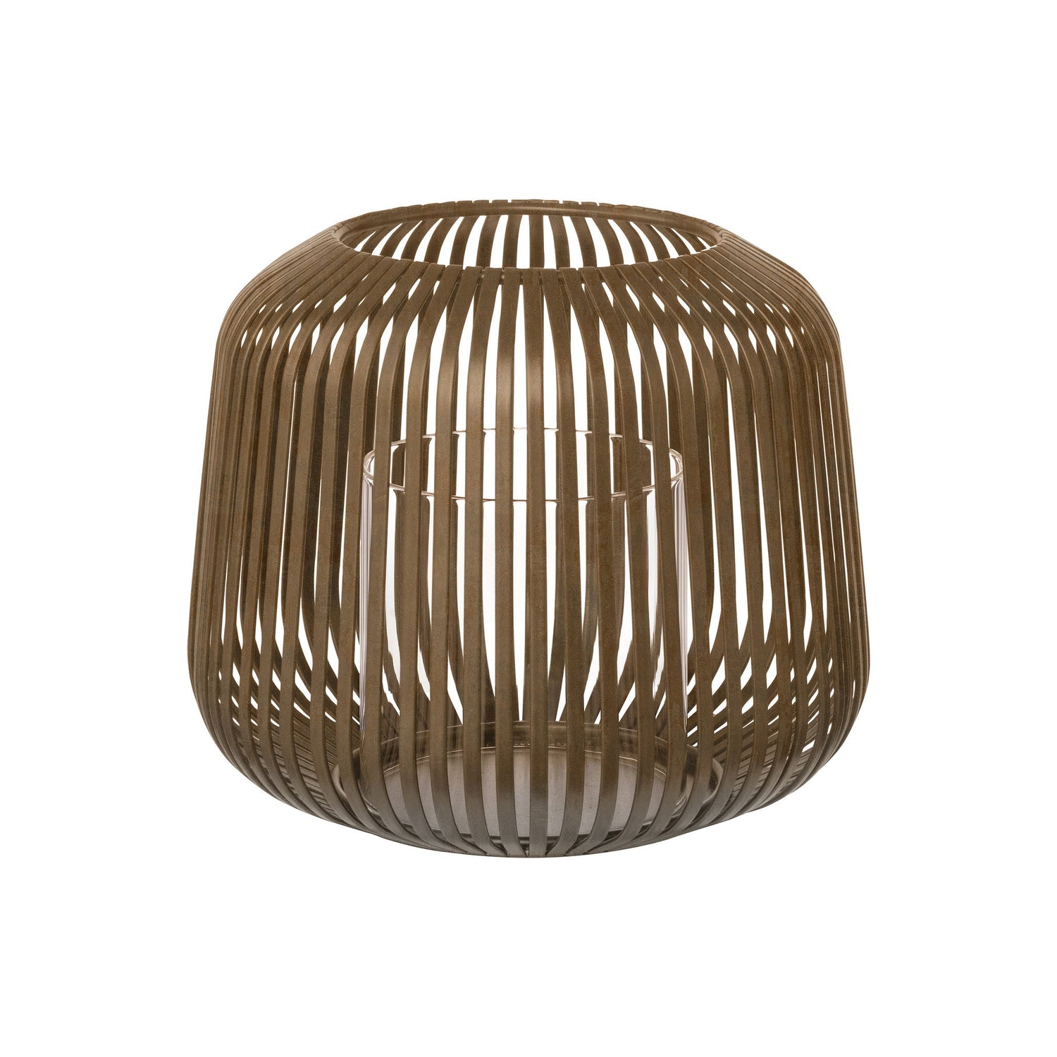 Lito Lantaarn Rusty Look Small | Bruin | Staal